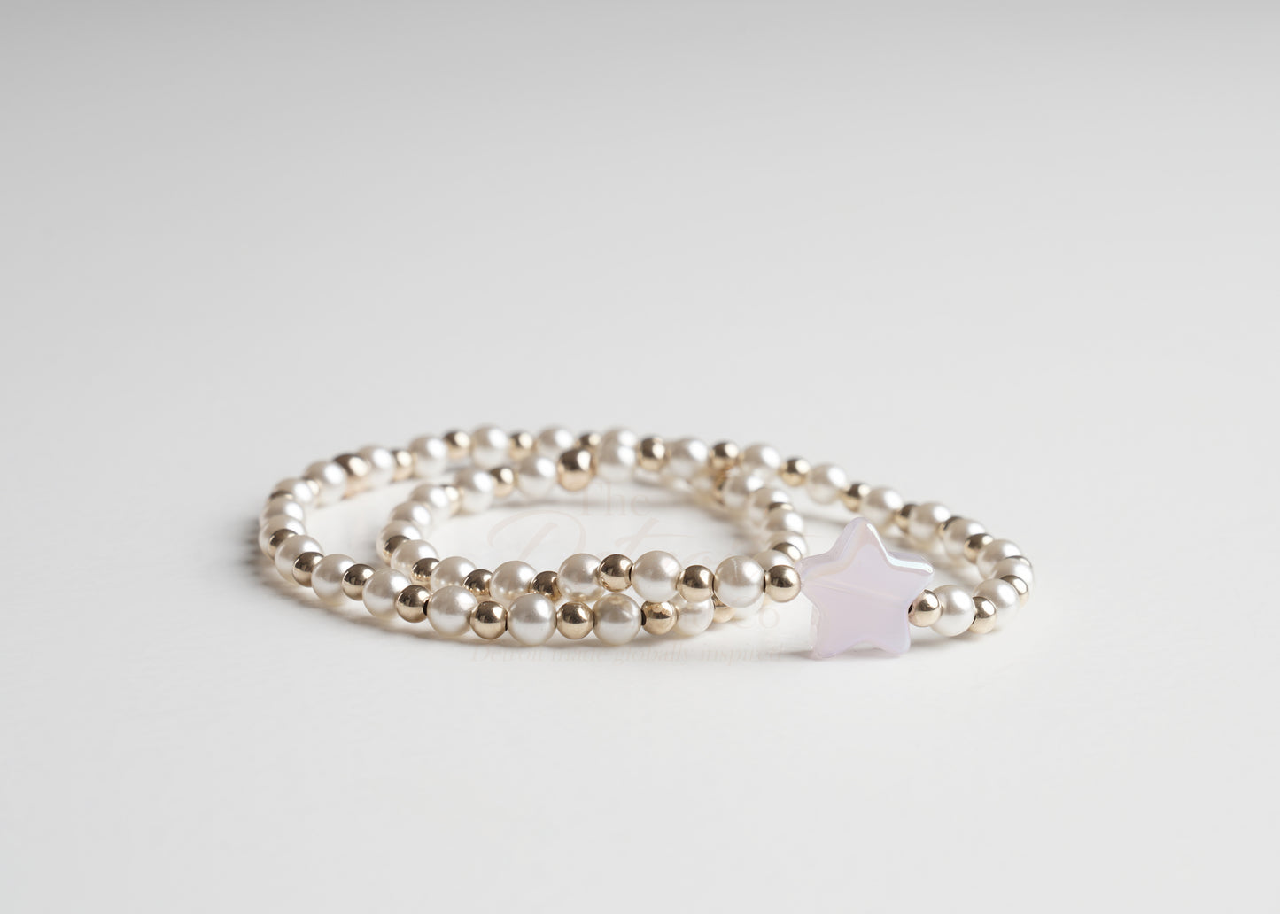 Lucky Star Bracelet With Swarovski Pearls